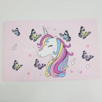 Unicorn Temalı Beslenme Örtüsü