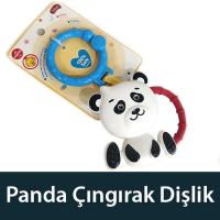 Babies Diş Kaşıyıcı Çıngırak - Puset Oyuncağı Panda