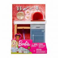 Barbie Ev Aksesuarları - Pizza Standı FXG37