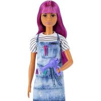 Barbie Kariyer Bebekleri Kuaför Saç Tasarımcısı DVF50
