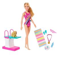 Barbie Yüzücü Oyun Seti GHK23