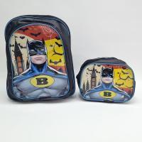 Batman Temalı Sırt Çantası Beslenme Çantası 2li İlkokul Çanta Seti