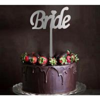 Bride Pleksi Pasta Süsü - Gümüş
