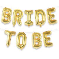 Bride To Be Gold Folyo Balon Seti 40 cm 9 Parça