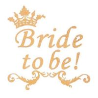 Bride To Be Altın (Gold) Dövme - 5 Adet