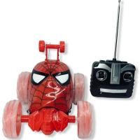 Çılgın Araba Örümcek Adam Spiderman 360 Derece Dönebilen Kumandalı Takla Atan Araba