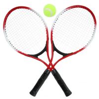 Çocuk Tenis Raket Seti - Kırmızı