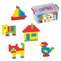 Dede Lego Oyuncak Maxi Tik Tak Puzzle 62 Parça