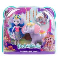Enchantimals Bebek Ve Hayvan Arkadaşları FKY72 - Ekaterina Elephant & Antic