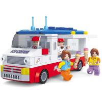 F-Blocks Dondurma Arabası Lego Seti 259 Parça