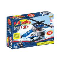 F-Blocks Polis Helikopteri Lego Seti 126 Parça