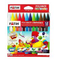 Fatih Polymer Crayons Mum Boya 12 Renk