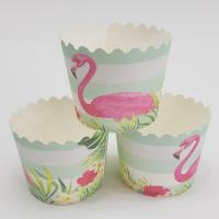 Flamingo Cupcake (Muffin) Kabı (25 adet)