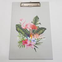Flamingo Desenli Kapaksız Sekreter Dosyası