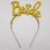 Işıltılı Bride Taç - Gold