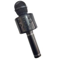 Karaoke Mikrofon Bluetooth Hoparlör Usb Sd Kart ve Aux Girişli - Siyah
