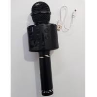 Karaoke Mikrofon Bluetooth Hoparlör Usb Sd Kart ve Aux Girişli - Siyah