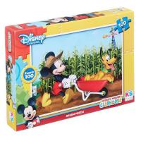 KS Games Mickey Mouse 100 Parça Puzzle
