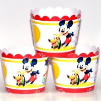 Mickey Mouse Cupcake (Muffin) Kabı (25 adet)