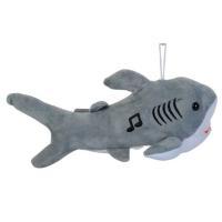 Müzikli Peluş Köpek Balığı Baby Sharky 30 Cm. - Gri