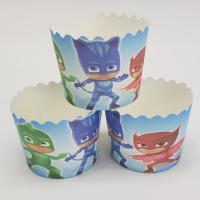 Pijamaskeliler (PJ Masks) Cupcake (Muffin) Kabı (25 adet)