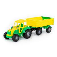Polesie 35257 Usta Yarı Römorklu Traktör - Yeşil