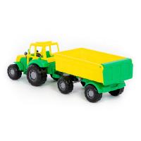 Polesie 35257 Usta Yarı Römorklu Traktör - Yeşil