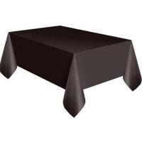Siyah Renk Plastik Masa Örtüsü 120x180 Cm.