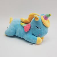 Uykucu Sevimli Peluş Ponny - Mavi