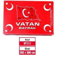 Vatan Bayrak Türk Bayrağı 200 x 300 Cm.