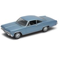 Welly 1:24 1965 Chevrolet İmpala SS 396 Model Araba Mavi